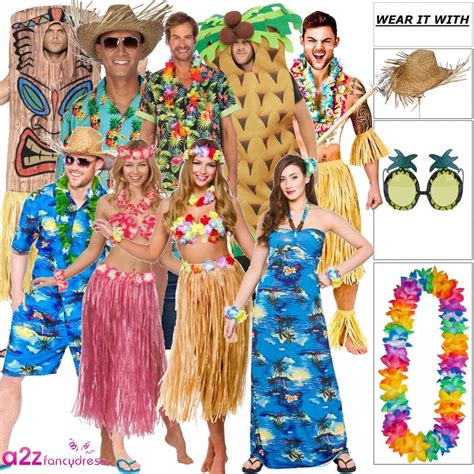 party city luau|adult hawaiian themed outfits.